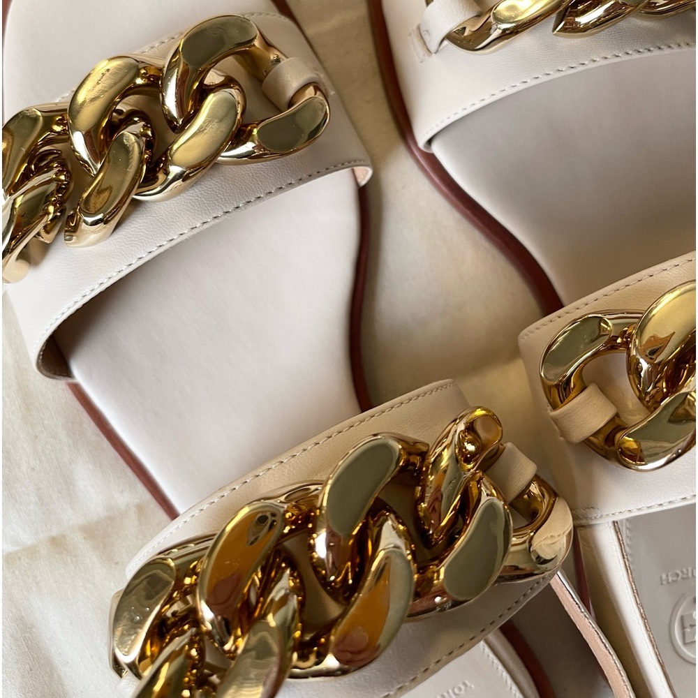 Tory Burch Adrien Sandals in Dulce de Leche - Picture 9 of 15